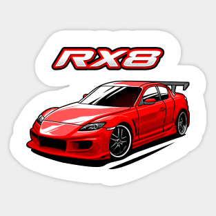 Mazda RX8 Sticker